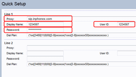 Configuração Cisco SPA112